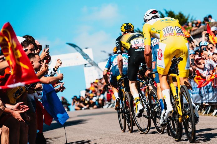 vingegaard van der poel tour de france 2025