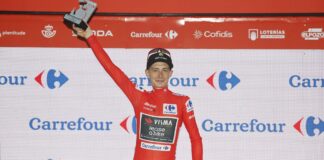 Vuelta a España 2025: Klasyfikacja generalna po 5. etapie