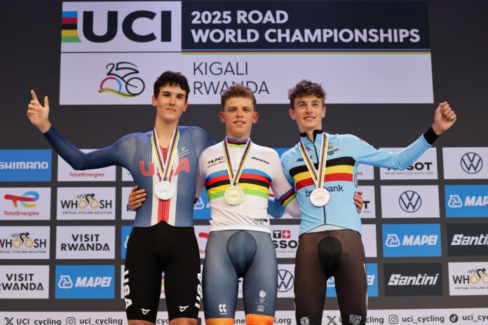 Michiel Mouris na podium