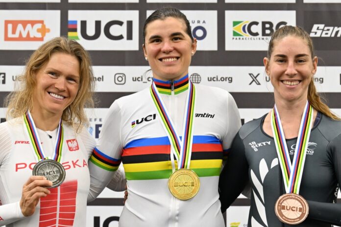 Anna Harkowska na podium