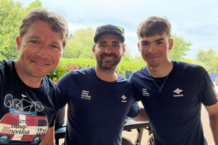 Aleksander Zubek na obozie Novo Nordisk