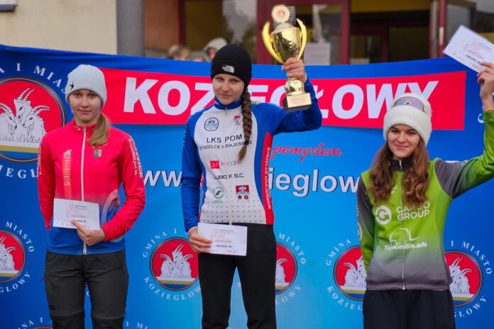 Natalia Jaros na podium