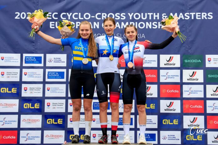 Natalia Piróg na podium