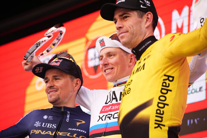 san remo pogacar pidcock van aert 2026