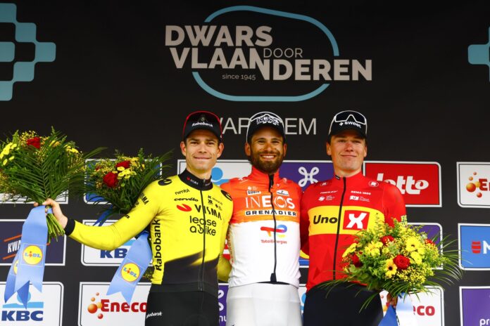 Filippo Ganna, Wout van Aert, Søren Wærenskjold