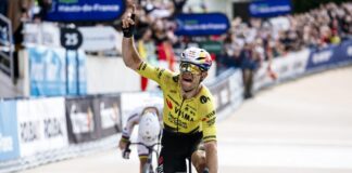 Wout van Aert: „O ściganiu nie mogło być już mowy, droga była pełna gradu”