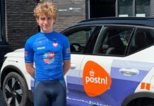 Mateusz Błaszak na testach w Team PICNIC PostNL Raisin
