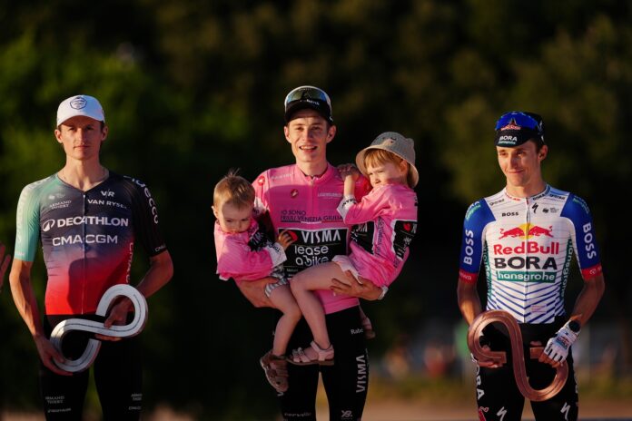 Jonas Vingegaard, Felix Gall, Jai Hindley