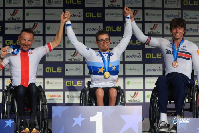 Rafał Wilk na podium