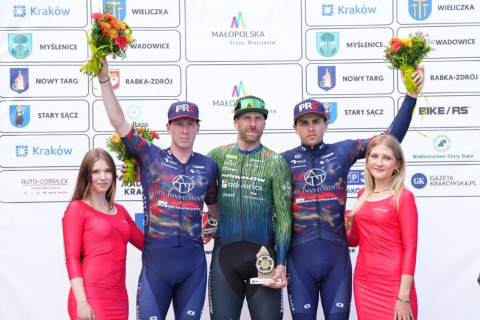 Tomasz Budziński na podium