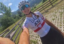Dominika Włodarczyk zaprezentowała się w koszulce Mistrzyni Polski