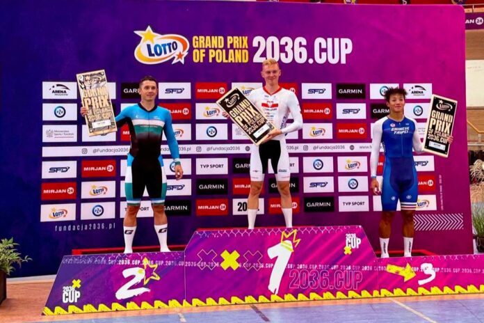 Filip Prokopyszyn na podium - Grand Prix of Poland 2036 Cup