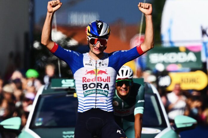 Giulio Pellizzari i Isaac del Toro - Deutschland Tour 2026