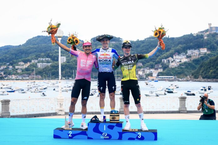 Remco Evenepoel, Richard Carapaz, Ben Tulett