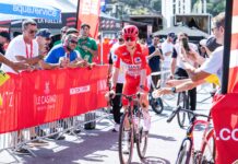 Vuelta a España 2026: Klasyfikacja generalna po 6. etapie