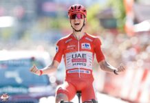 Vuelta a España 2026: Tadej Pogačar atakuje na 50 kilometrów do mety i pewnie triumfuje