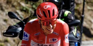 Vuelta a España 2026: Klasyfikacja generalna po 4. etapie