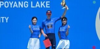 Tour of Poyang Lake 2026: Marceli Bogusławski 5. na etapie, Michał Pomorski wciąż liderem