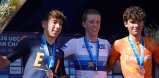 Lublana 2026: Elias Dybing ze złotem w wyścigu ze startu wspólnego juniorów