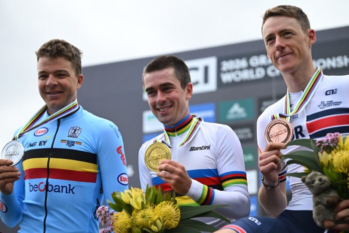 Magnus Bak Klaris Florian Veermersch Connor Swift - Gravelowe Mistrzostwa Świata 2026